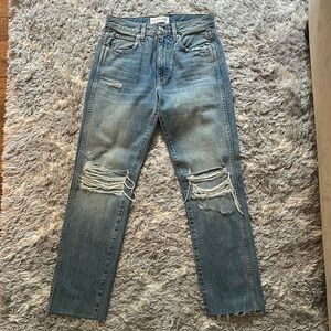 SLVRLAKE Hero Jeans with Authentic Distressing size 25